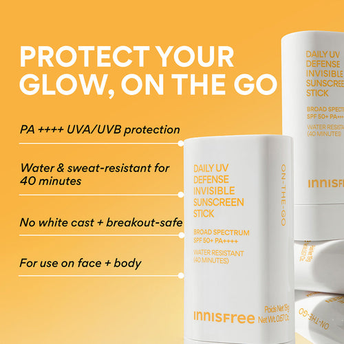 Daily UV Defense Sunscreen Stick SPF 50+ benefits