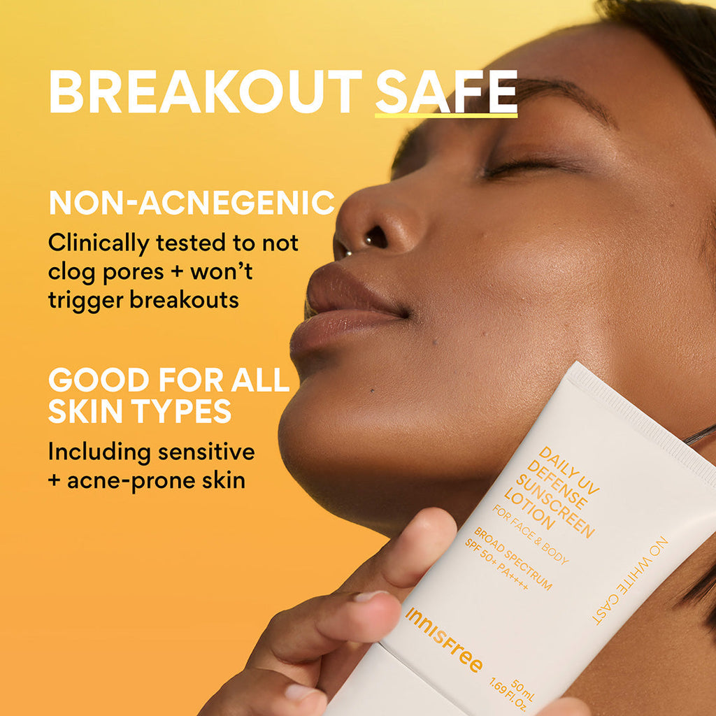 Daily UV Defense Sunscreen SPF 50+ PA++++ breakout safe