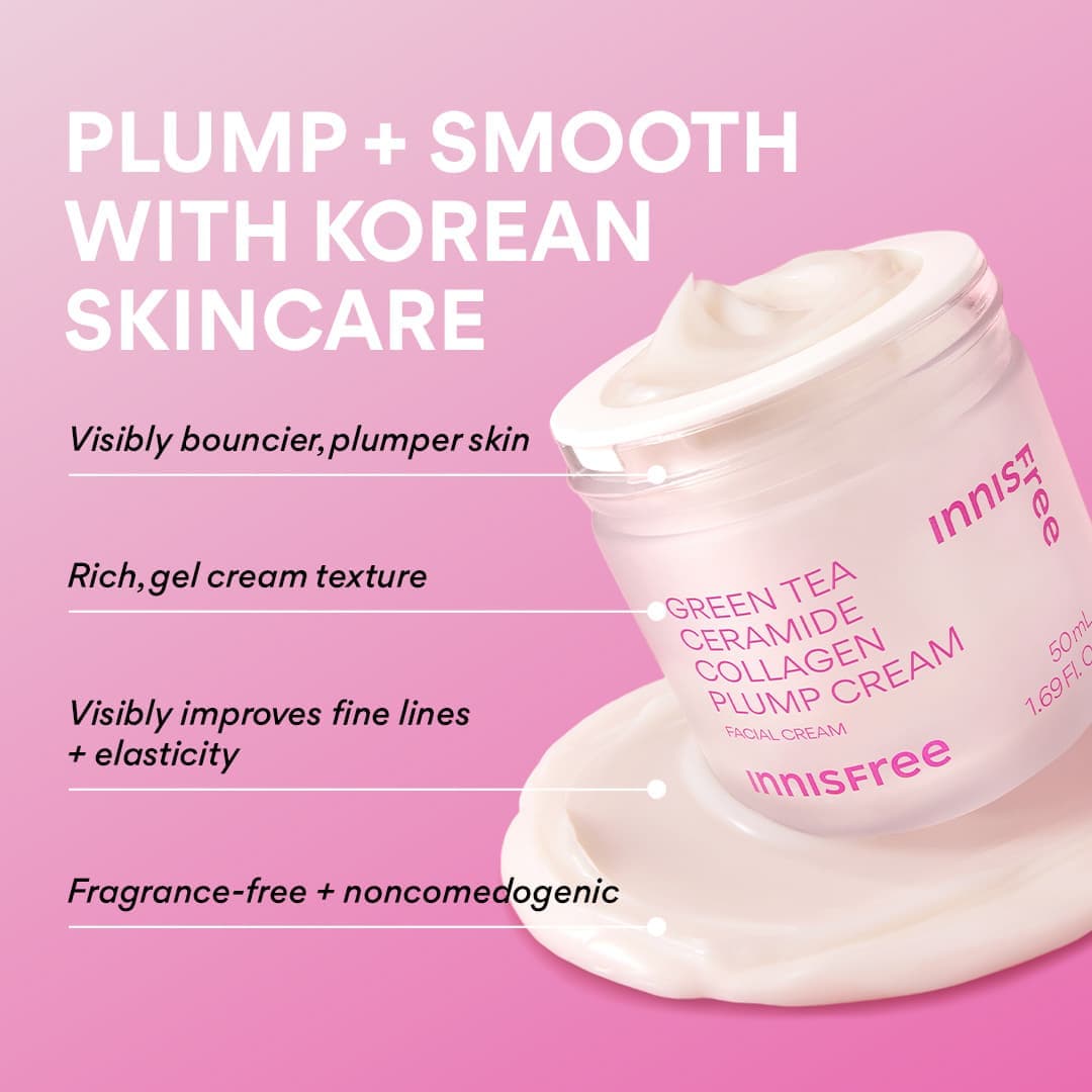 plump and smooth with korean skincare: collagen cream