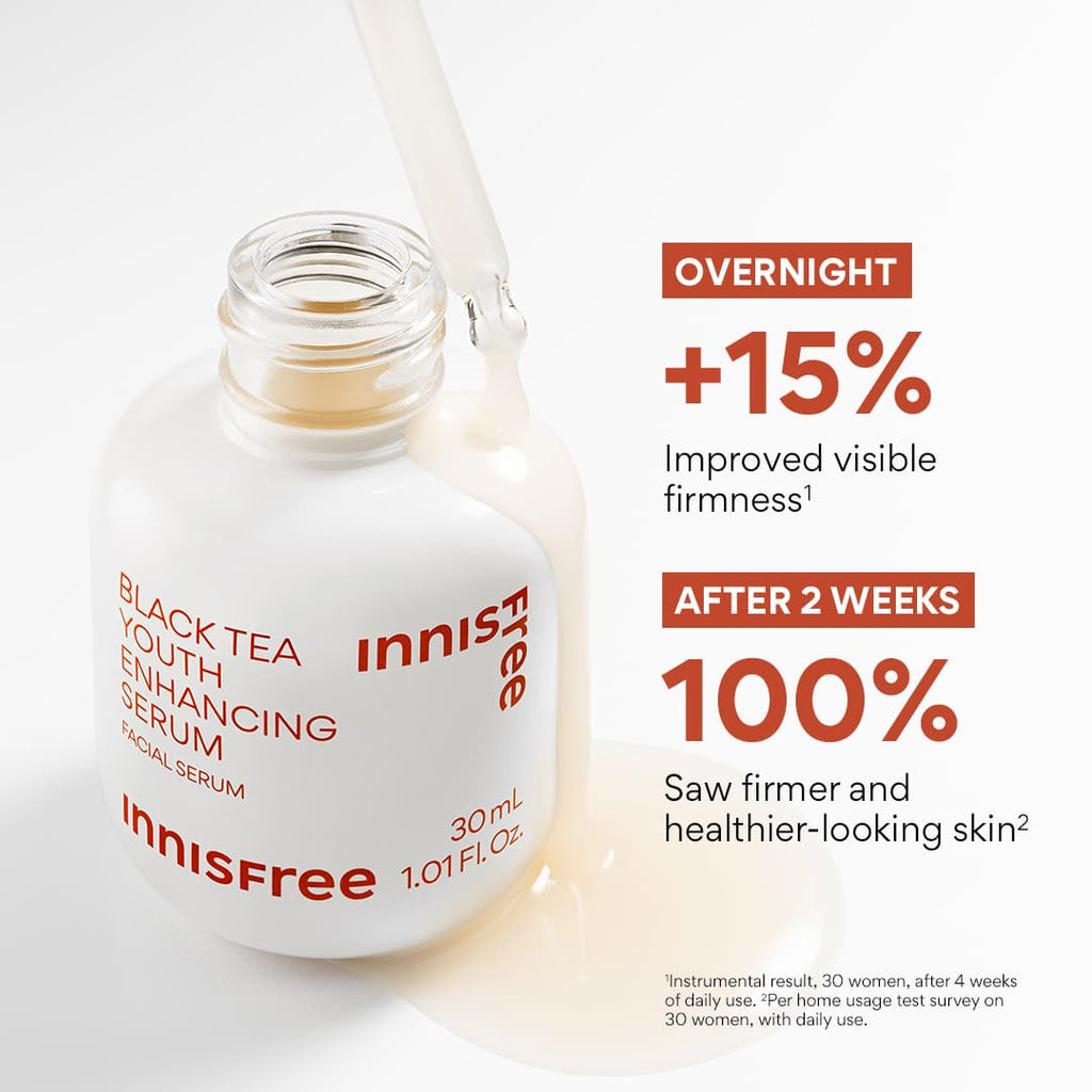 black tea serum claims